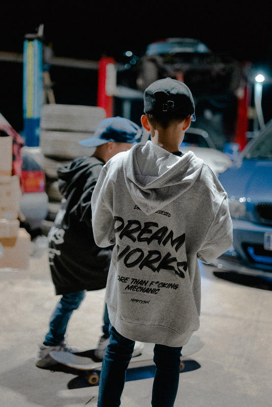 HOODIE DREAM WORKS BLCK