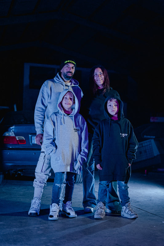 HOODIE DREAM WORKS SOFT GREY